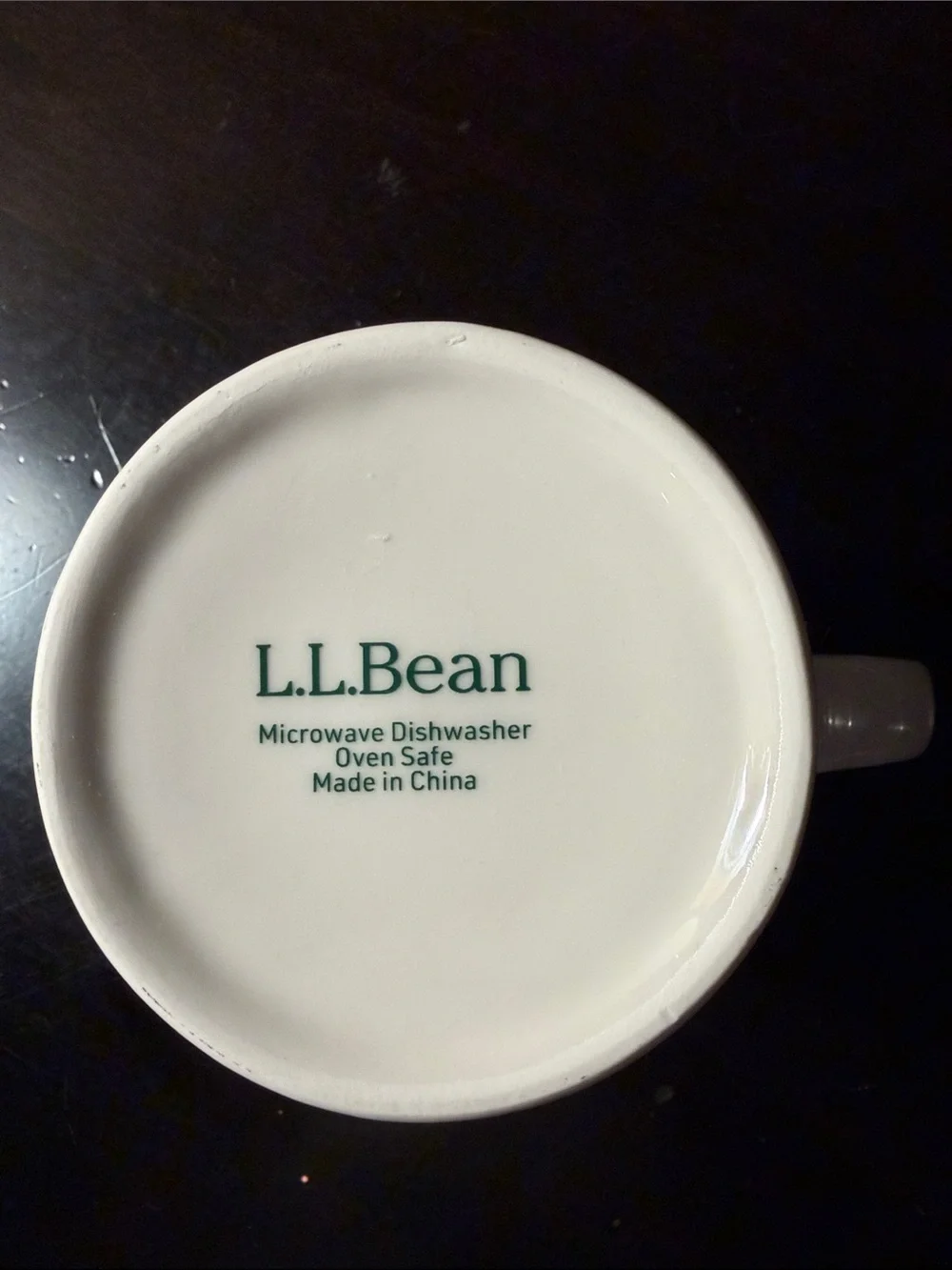 Rare Vintage L.L. Bean Ceramic Mug with Golden Retriever Puppy & Brown Boot - Picture 4 of 6